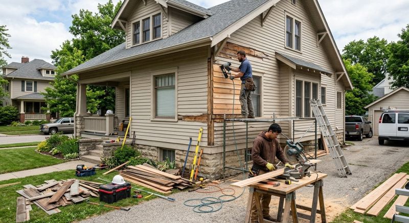 Exterior Renovation in Houston, TX